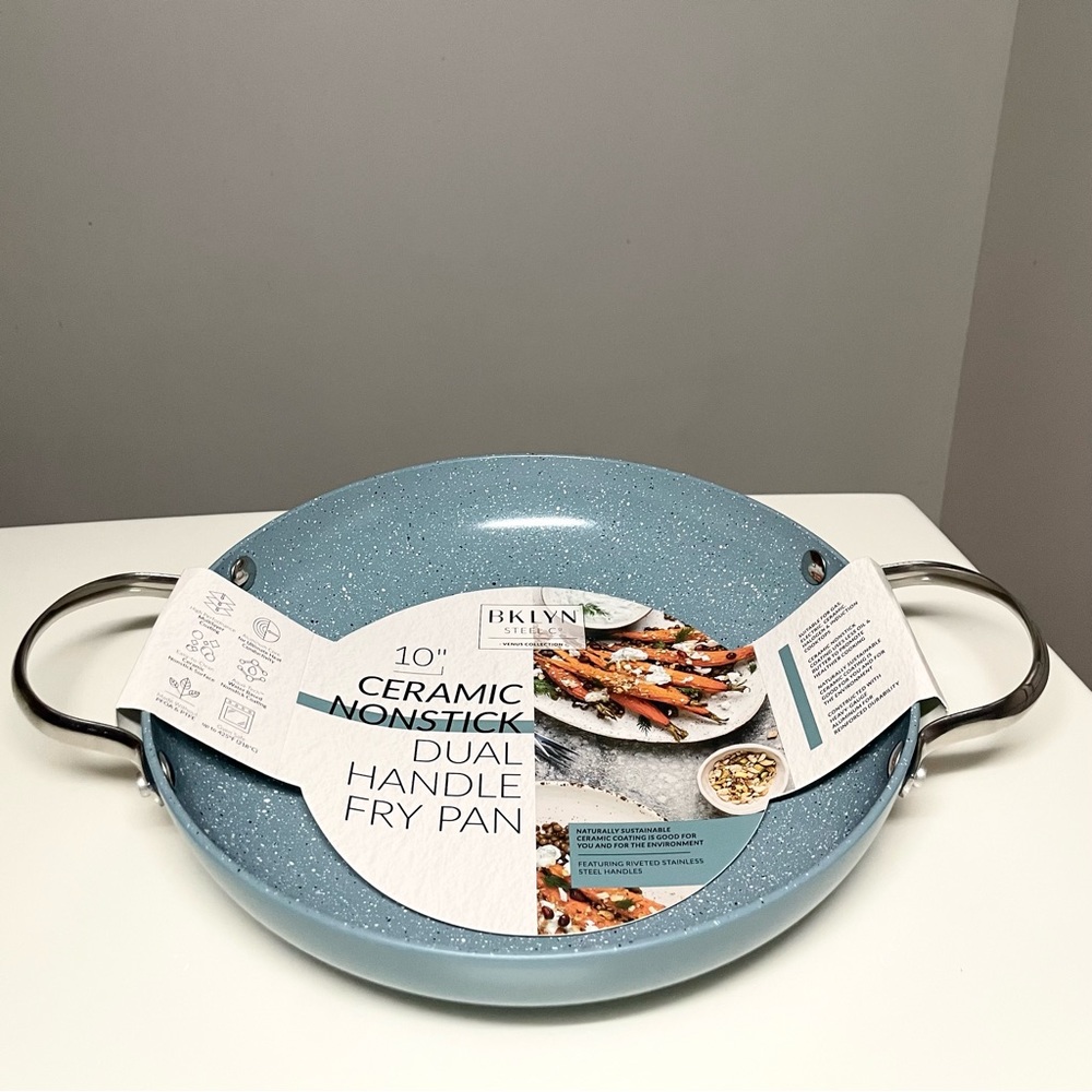 10” Ceramic Nonstick Dual Handle Fry Pan